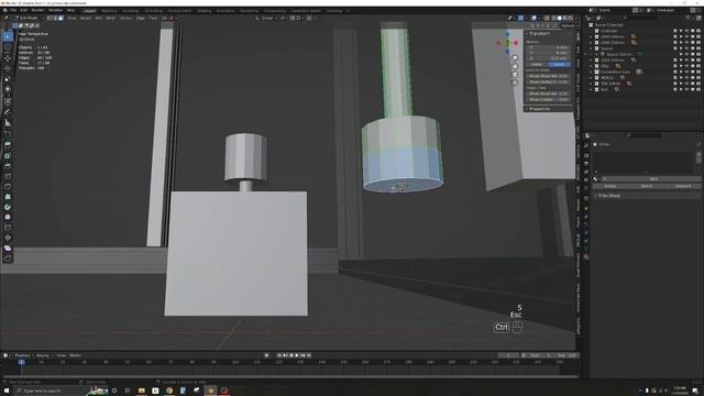 Designing a 3D printer in Blender | Part 3 | Based on the BLV MGN Cube смотреть онлайн