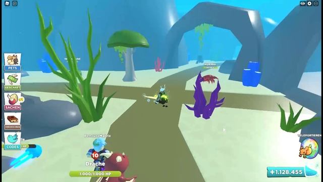 How to get the Sea Monster / Puzzle Pet from Ocean World in Roblox Pet Heroes? смотреть онлайн