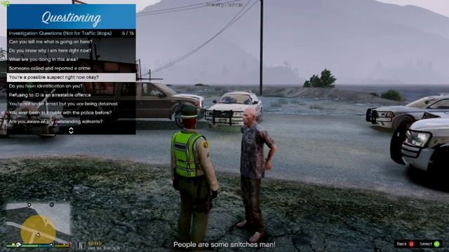 LSPDFR 0.4.6. GTA 5 "Foot Pursuit" Episode # 8 смотреть онлайн