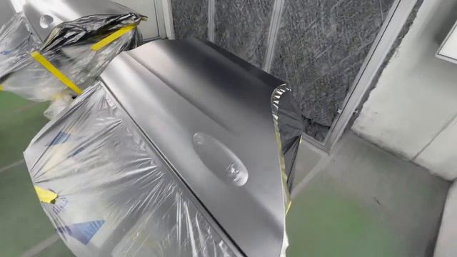 REPAIR AND PAINT Mercedes Benz C43 AMG - whole Side After Accident PPG Paint смотреть онлайн