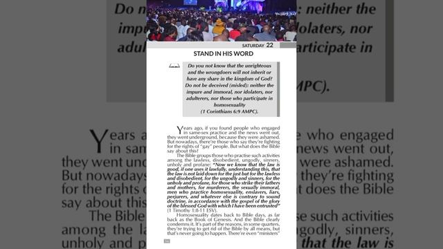 RHAPSODY OF REALITIES DAILY DEVOTIONAL REVIEW||STAND IN HIS WORD||22ND JANUARY 2022 смотреть онлайн