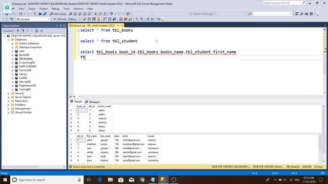 How to use RIGHT JOIN query in sql server 2017 || #sql tutorials 16 смотреть онлайн