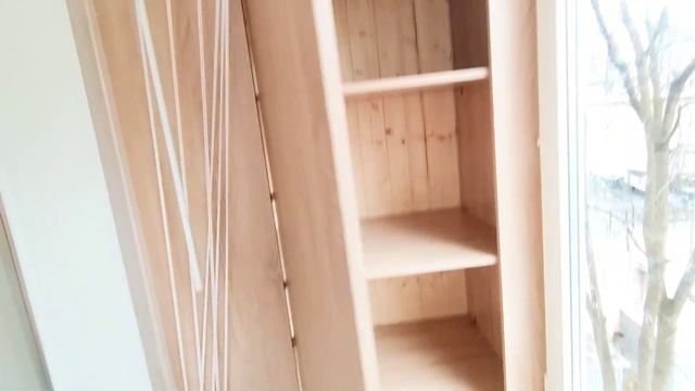 Отделка балкона в Москве/Остекление/Шкаф на балкон/Мебель на балкон/Ремонт балкона под ключ.