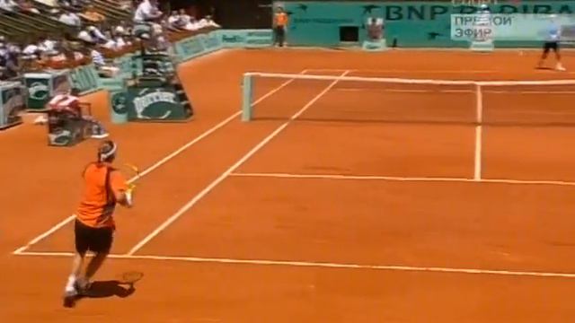 Federer Nalbandian RG 2006 смотреть онлайн