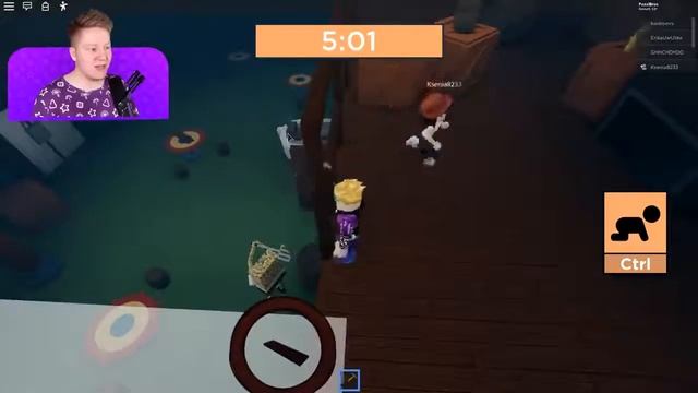 ПОБЕГ ОТ СПАНЧ БОБА В ROBLOX смотреть онлайн