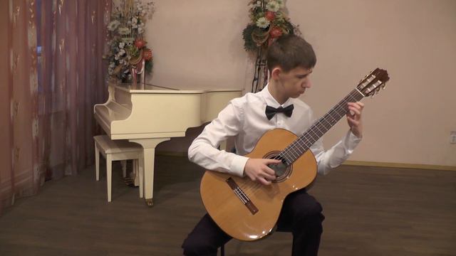 Бородкин Алексей ДШИ №57, г. Осинники - И. С. Бах "Буррэ" смотреть онлайн