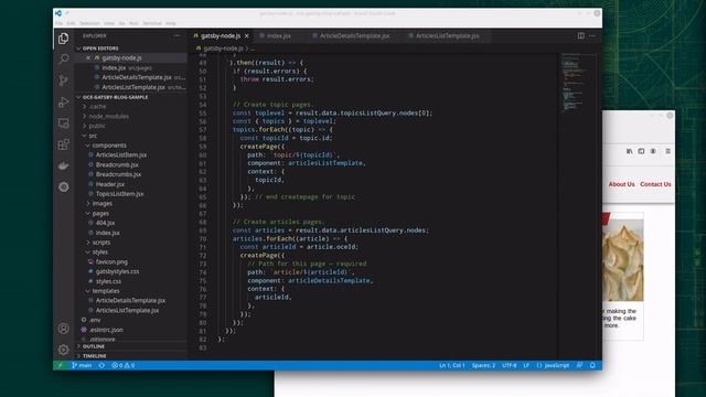 Build a Blog in Gatsby with Headless Oracle Content Management смотреть онлайн