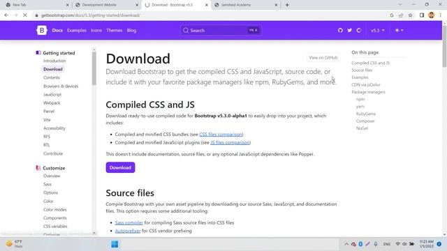 How to Use Bootstrap Framework in HTML | Web Development Full Course 2023 смотреть онлайн