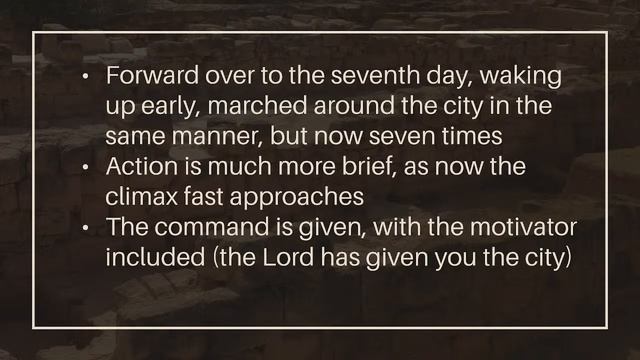 Daily Connect: The Battle for Jericho (Joshua 6:8-21) - November 1, 2023 смотреть онлайн