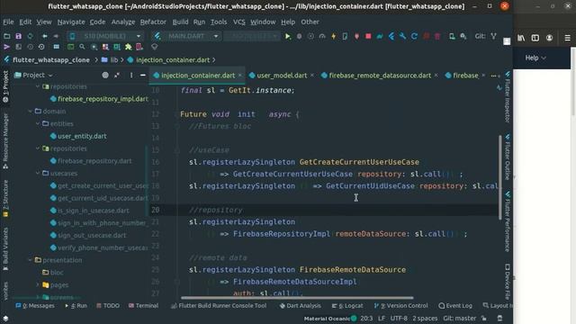 Flutter Tutorial | WhatsApp Clone (with firebase + clean arch) from scratch Part 3 - speed code смотреть онлайн