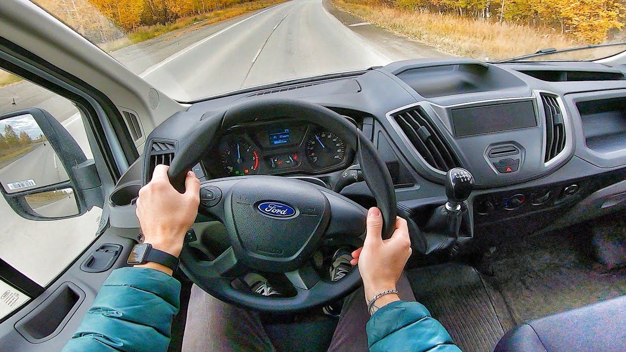 2021 Ford Transit 2.2 MT - POV TEST DRIVE смотреть онлайн