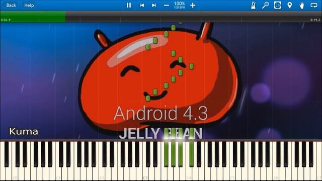 ANDROID JELLY BEAN RINGTONES IN SYNTHESIA смотреть онлайн