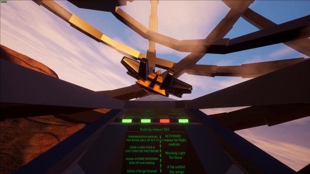 X-Wing flying in the TerraX | BrickRigs смотреть онлайн