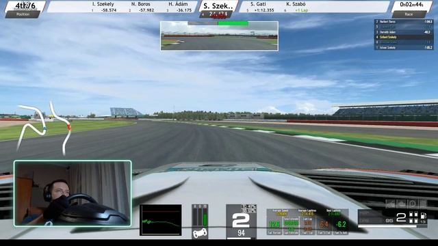 2022.09.19. Silverstone - Mclaren mercedes SLR 722 GT (S03-E02) - RaceRoom смотреть онлайн