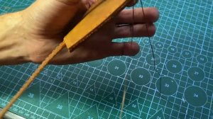 Волшебный чудо-кошелек из кожи, своими руками.