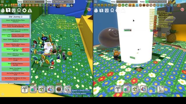 Roblox - BEE SWARM SIMULATOR #42 server hop for moon смотреть онлайн