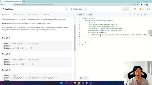 Leetcode 150 Evaluate Reverse Polish Notation смотреть онлайн
