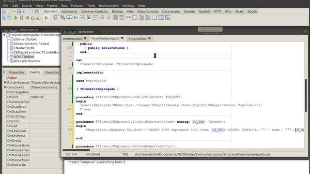 Tutorial Lazarus e PostgreSQL : Parte 7 смотреть онлайн