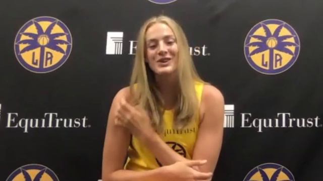 2020 LA Sparks Media Day with Marie Gulich смотреть онлайн