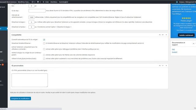 PLUGIN - FIXED WIDGET - FIXER UN WIDJET DE LA BARRE LATERALE DE WORDPRESS смотреть онлайн