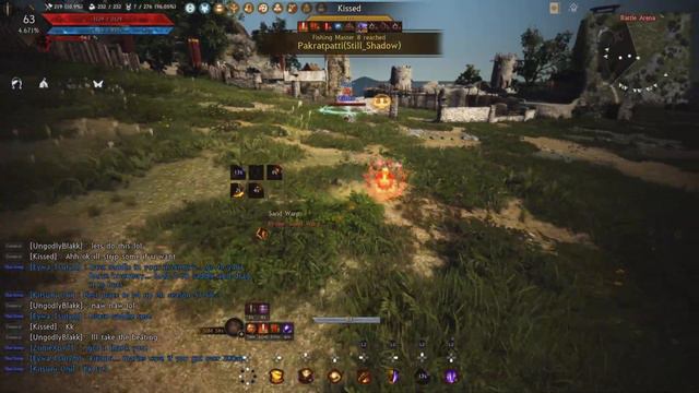 Black Desert 640 gs archer (or ranger idk) vs 600 hash gearlette! смотреть онлайн