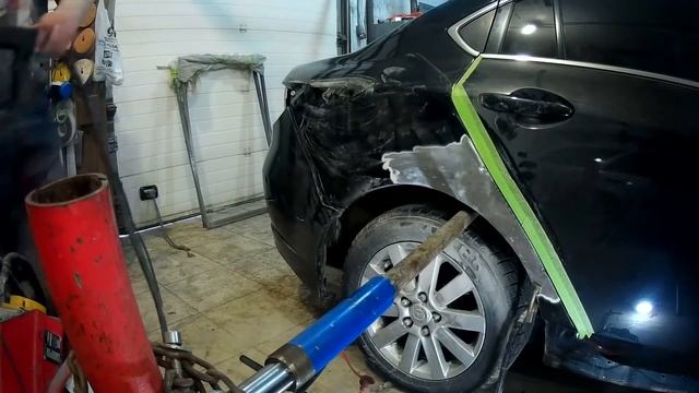мазда 6 ремонт Нижний Новгород ремонт и окраска крыла. Mazda 6 Auto body repair. смотреть онлайн