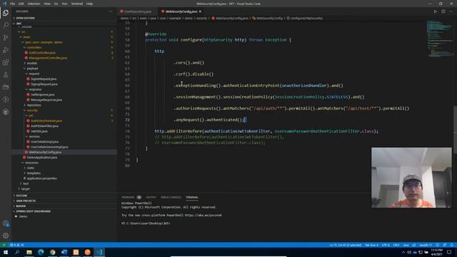 Franco Blog2-Spring Boot of the Back-end смотреть онлайн