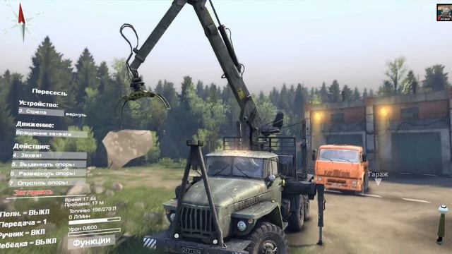 SpinTires 2014 Баг с камнями смотреть онлайн