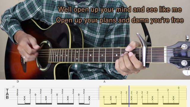 I'm Yours (JASON MRAZ) - Fingerstyle Guitar Tutorial TAB смотреть онлайн