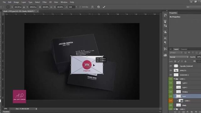 How to Mock Up | Visiting Card | Adobe Photoshop CC |Tutorial смотреть онлайн
