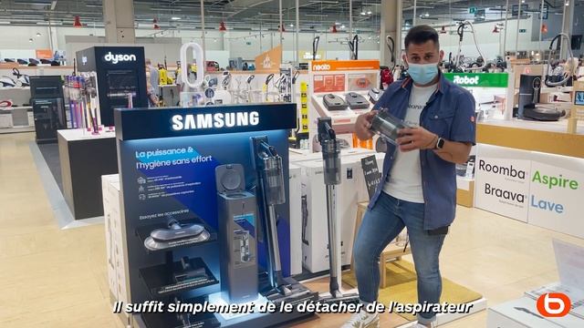 Nouvelle gamme d'aspirateurs balai Samsung Jet смотреть онлайн