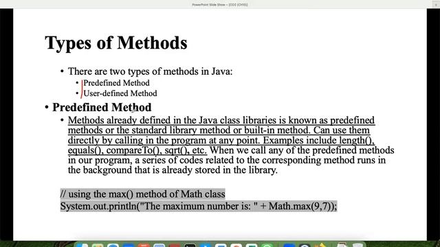Lecture 1: Java Copy Constructors, and All type of methods смотреть онлайн