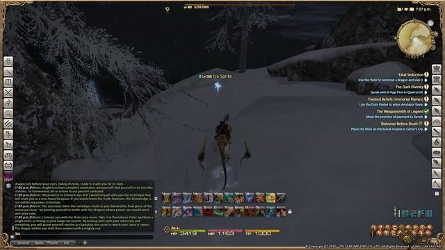 Final Fantasy XIV A Realm Reborn - Dragoon Lv45 Quest - Fatal Seduction смотреть онлайн