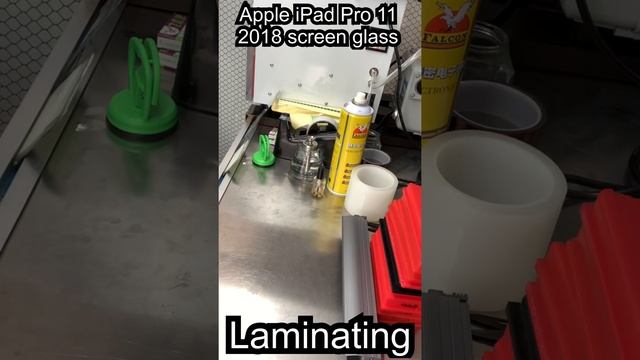Apple iPad Pro 11 2018 screen glass replacement Laminating смотреть онлайн