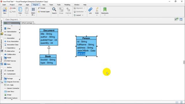 Java - HD: thiết kế sơ đồ lớp thực thể cho hệ thống. смотреть онлайн