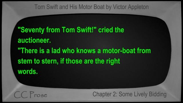 Chapter 02 - Tom Swift and His Motor Boat by Victor Appleton смотреть онлайн