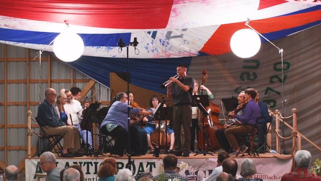 "Mr Handel's Water Piece" -- Josh Cohen, Blue Hill Bach смотреть онлайн