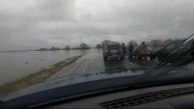 Разлив река Ока Ловцы, Ловецкие Борки 16 04 2022 смотреть онлайн