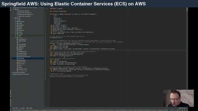 Hosting Docker on AWS: Elastic Container Services (ECS) and Elastic Container Registry (ECR) смотреть онлайн