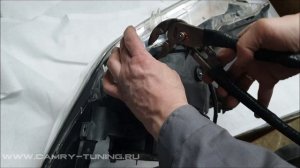 Установка би линз на Камри 55 - Автотехцентр Camry Tuning