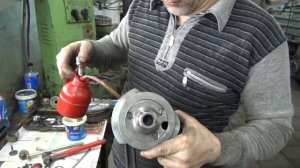 Сборка двигателя К-750 ч № 1.