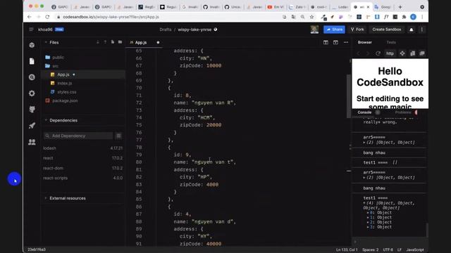Buổi 23 React - Lodash смотреть онлайн
