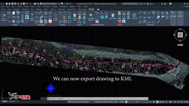 Export Drawing to KML File смотреть онлайн