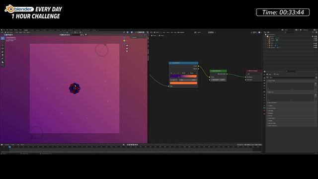 Get Quantum with Geometry Nodes - Blender Every Day #264 смотреть онлайн