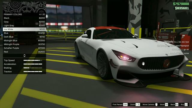 Mercedes AMG GT GTA 5 Benefactor Schlagen GT Vehicle Customization Black Lights NEW смотреть онлайн