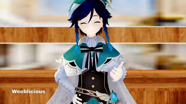 Venti's Sad life.. l Animation смотреть онлайн