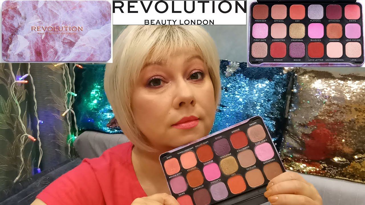 Revolution Forever Flawless Unconditional Love Eyeshadow Palette!