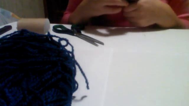 ШАПКА из ниток и СНЕГОВИК из носков!!!