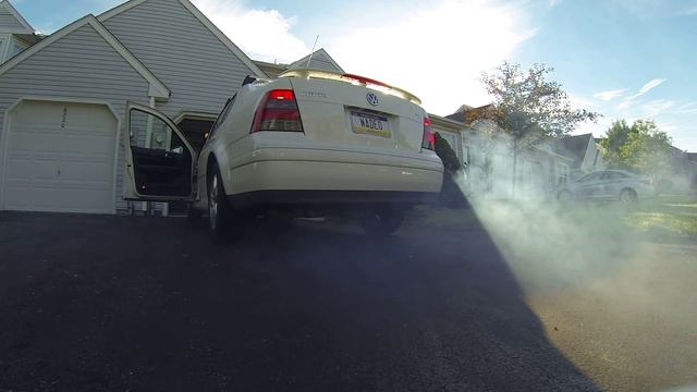 2003 Volkswagen Jetta tdi alh exhaust oil smoke смотреть онлайн