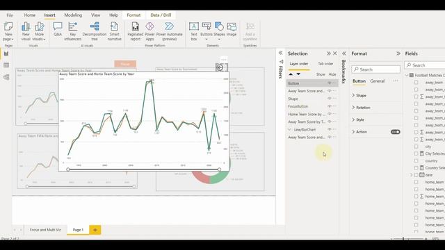 Bookmarks and Page Navigations in Power BI - Part 4 смотреть онлайн